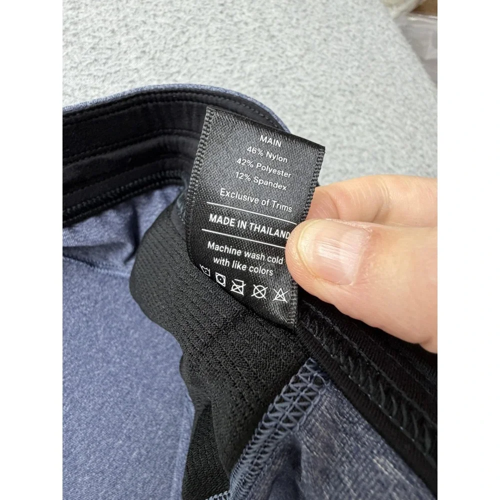 Public Rec Jogger Pants Mens 40x28 Blue Athletic Stretch Zip Pockets Casual